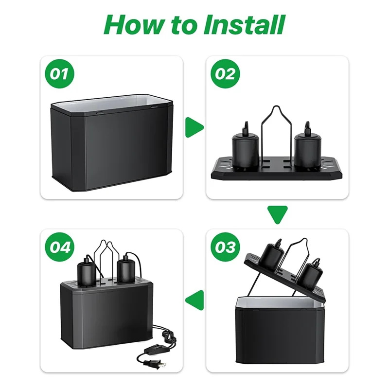 

ABUL-Dual Dome Reptile Lamp Fixture For Heat Lamp & UVB Bulb (Max 100W Each) With Reflector Design For Bearded Dragon