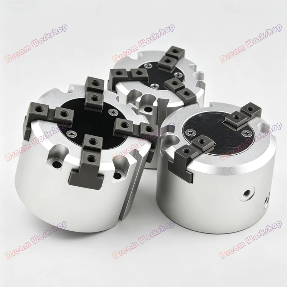 MHS2/MHS3/MHS4 Series SMC Type Parallel Type Pneumatic Gripper MHS 16D 20D 25D 32D 40D 63D 80D Two-jaw Three-jaw Air Gripper