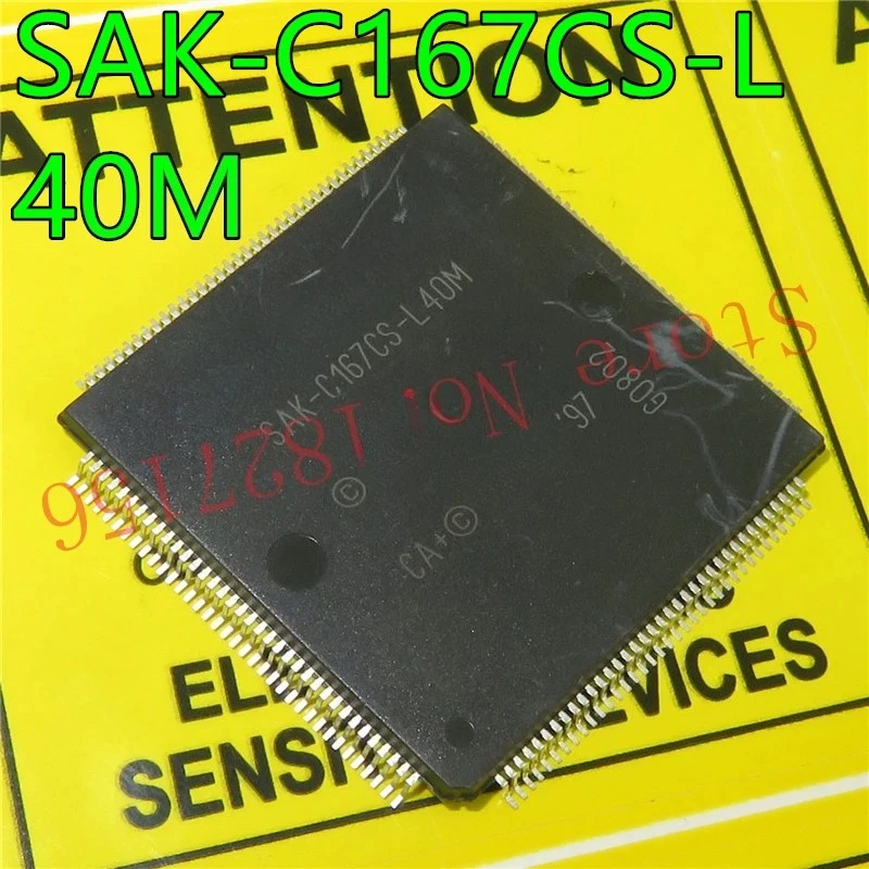 SAK-C167CS-L40M QFP   16-Bit Single-Chip Microcontroller