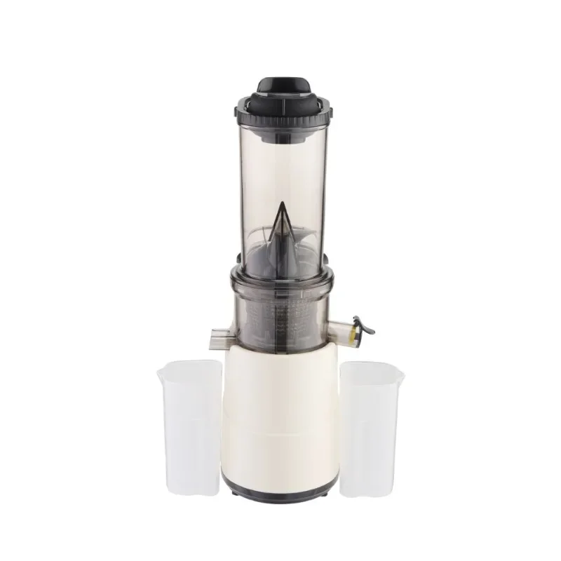 Home Cold Press Slow Juicer with Wide Feed Chute Pulp Separation Fruit Vegetable Juice Extractor