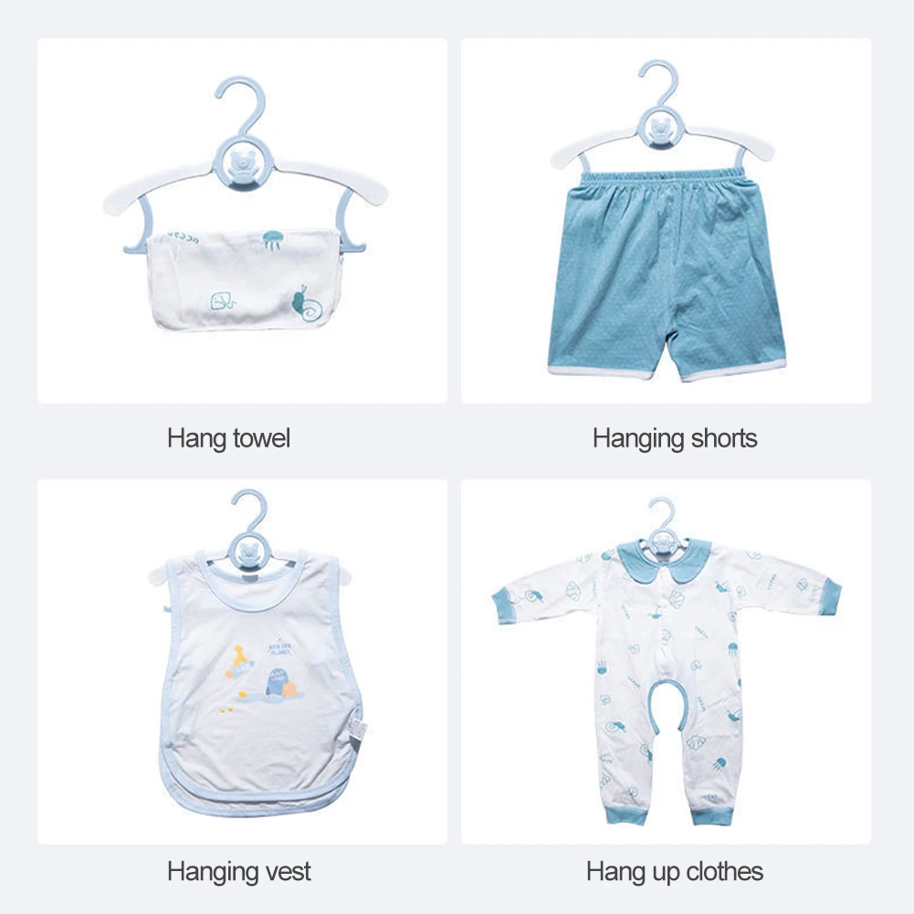 10 szt. Rozciągliwe wieszaki d – Baby Nursery Uniform recenzja i cena