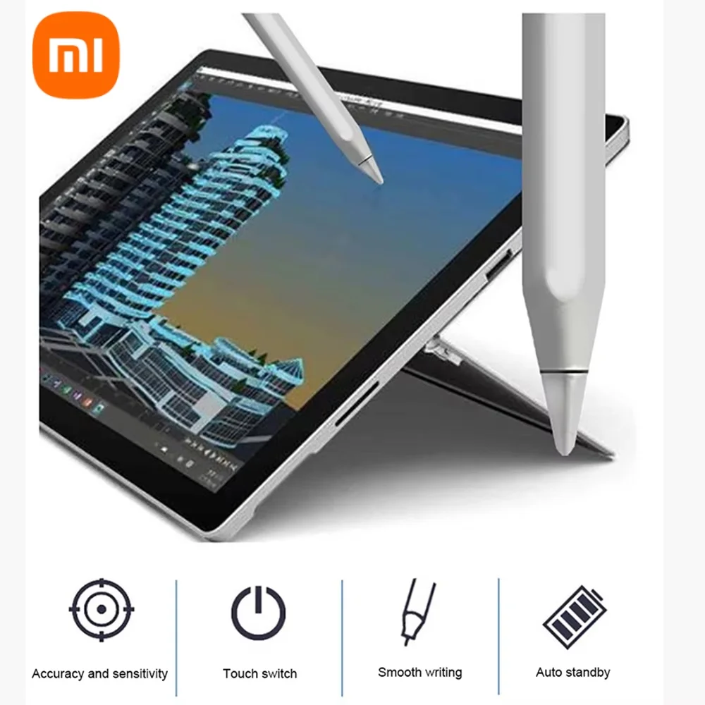 XIAOMI Universal Stylus Pen 1.5mm Fine Tip No Lag Palm Rechargeable Multicolor PEN Capacitive Stylus Painting Writing pencil NEW - Image 4
