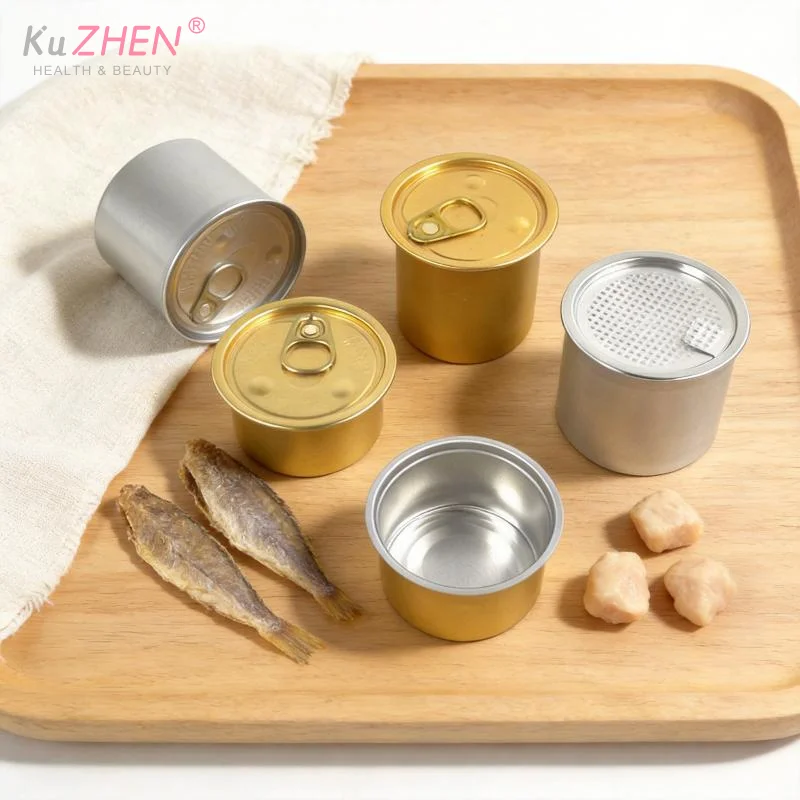 Tinplate Mini Metal Box Creative Sardine Can Shaped Storage Box Portable Metal Material Jewelry Pill Cases Portable Tin Boxes