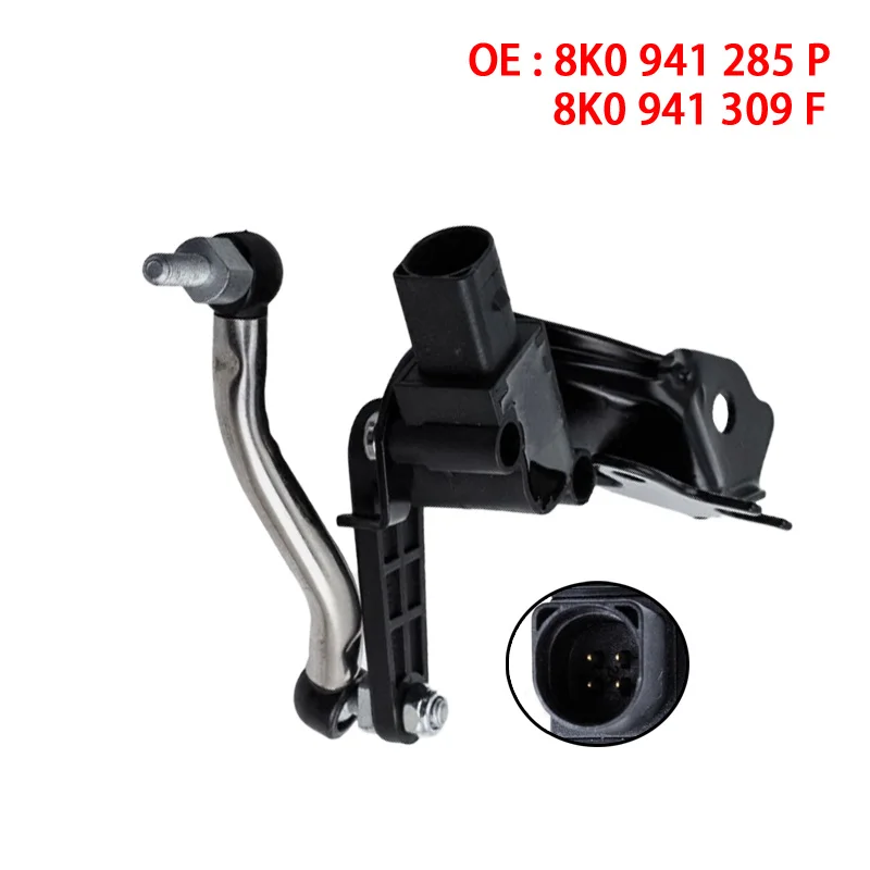 

Headlight Level Sensor for Audi A4 B8 2010-2016 S4 A5 S5 Front Left 8K0941285P Rear Left 8K0941309F 8K0 941 285 P 8K0 941 309 F