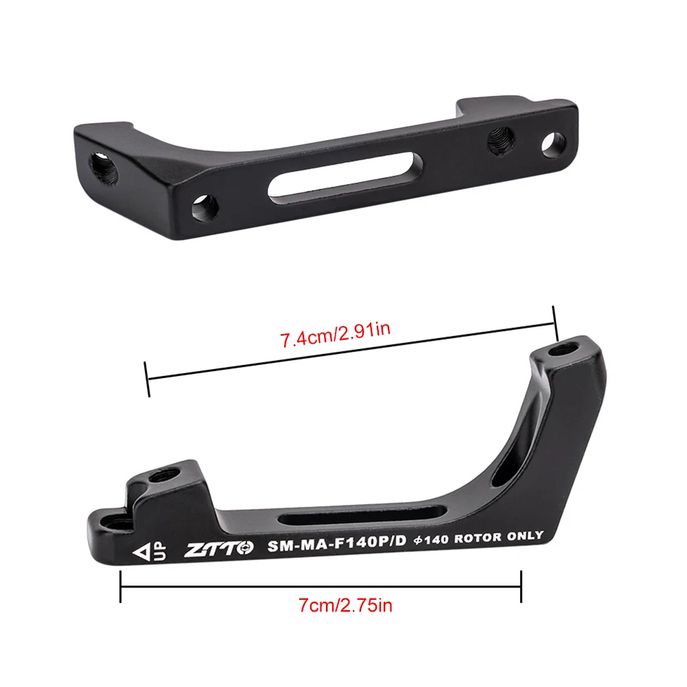 

Road Bike Brake Adapter Flat Mount To Post Mount Bicycle Caliper Converter FM To PM Disc Brake Adaptor