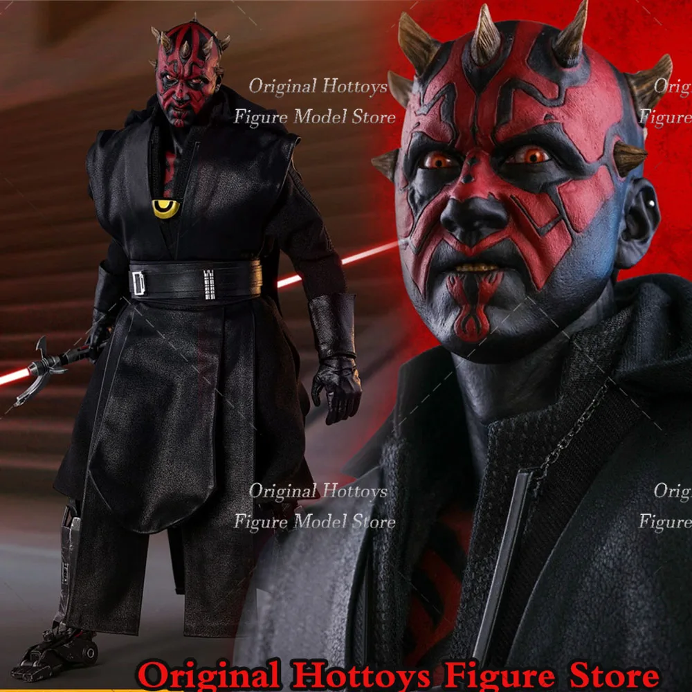 Hot Toys DX18 1/6 Men Soldier Darth Maul Star Wars Classic Black Knight Full Set 12