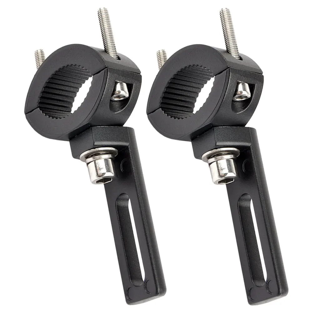 

2pcs Motorcycle Shock Absorber Light Bracket Mount For Fog Headlamp Stable Motorbike Modification Support Accessory