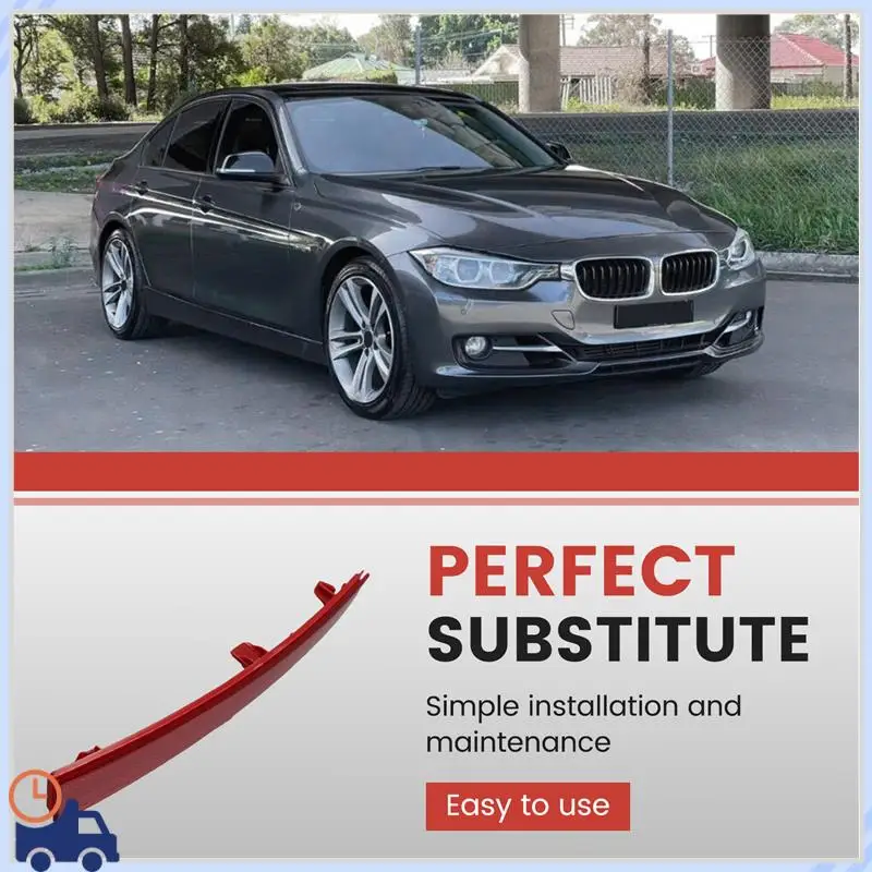 

Прочный отражатель заднего бампера красный для BMW 3-Series F30 F31 M Sport 2012+