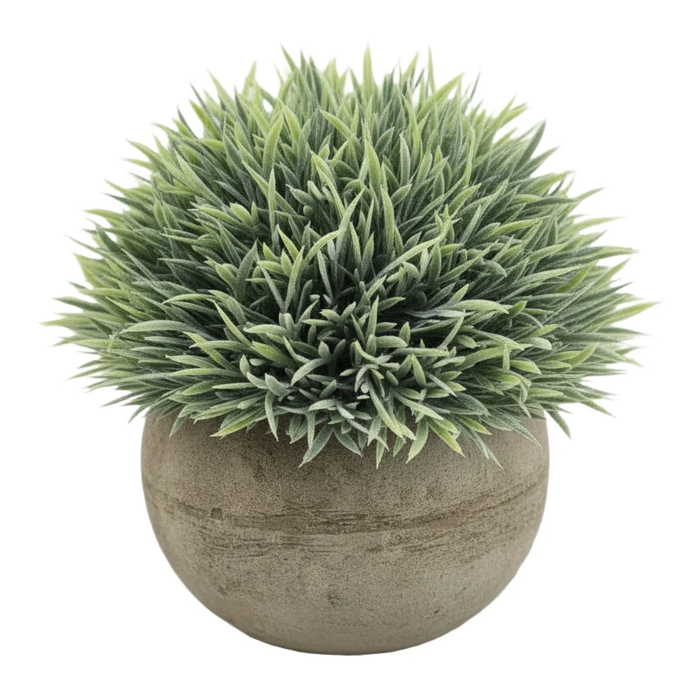 for mini indoor potted plants made of paper pulp natural green decor for desks and shelves  for mini indoor potted