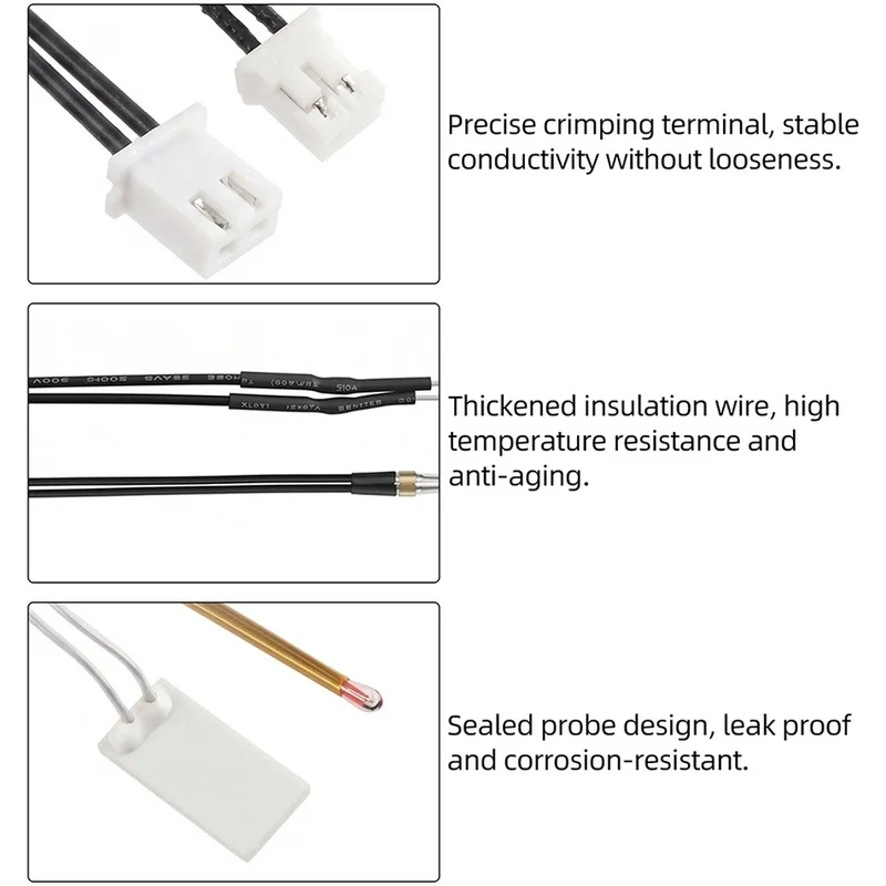 Upgraded Hotend Heating Assembly for X Heating Block Heating Kit for X 3D Printer Parts [No.3 Elnic]