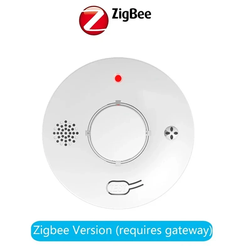 Tuya Smoke Alarm Fire Protection Smoke Detector Smokehouse Combination Fire Alarm Home Security System