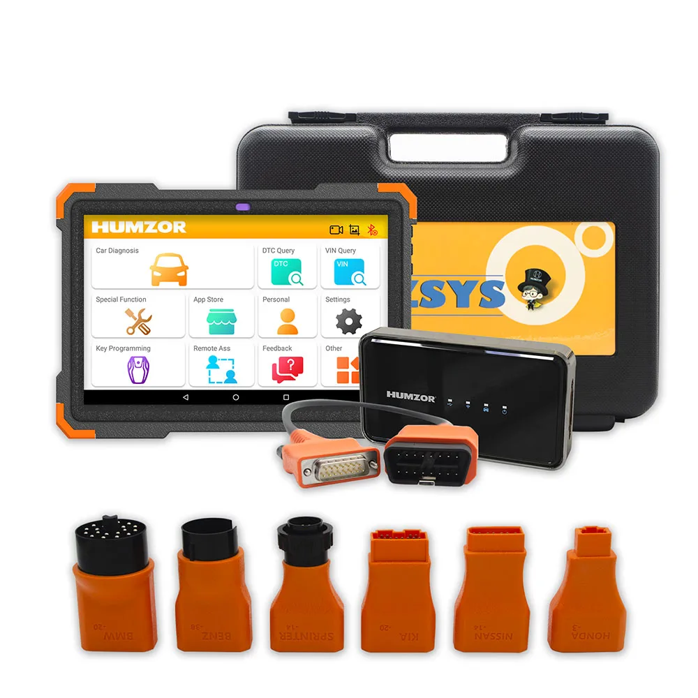 

HUMZOR NEXZSYS NS366S Tablet Full System Diagnosic Tool with 13 Special Functions Free Update Online