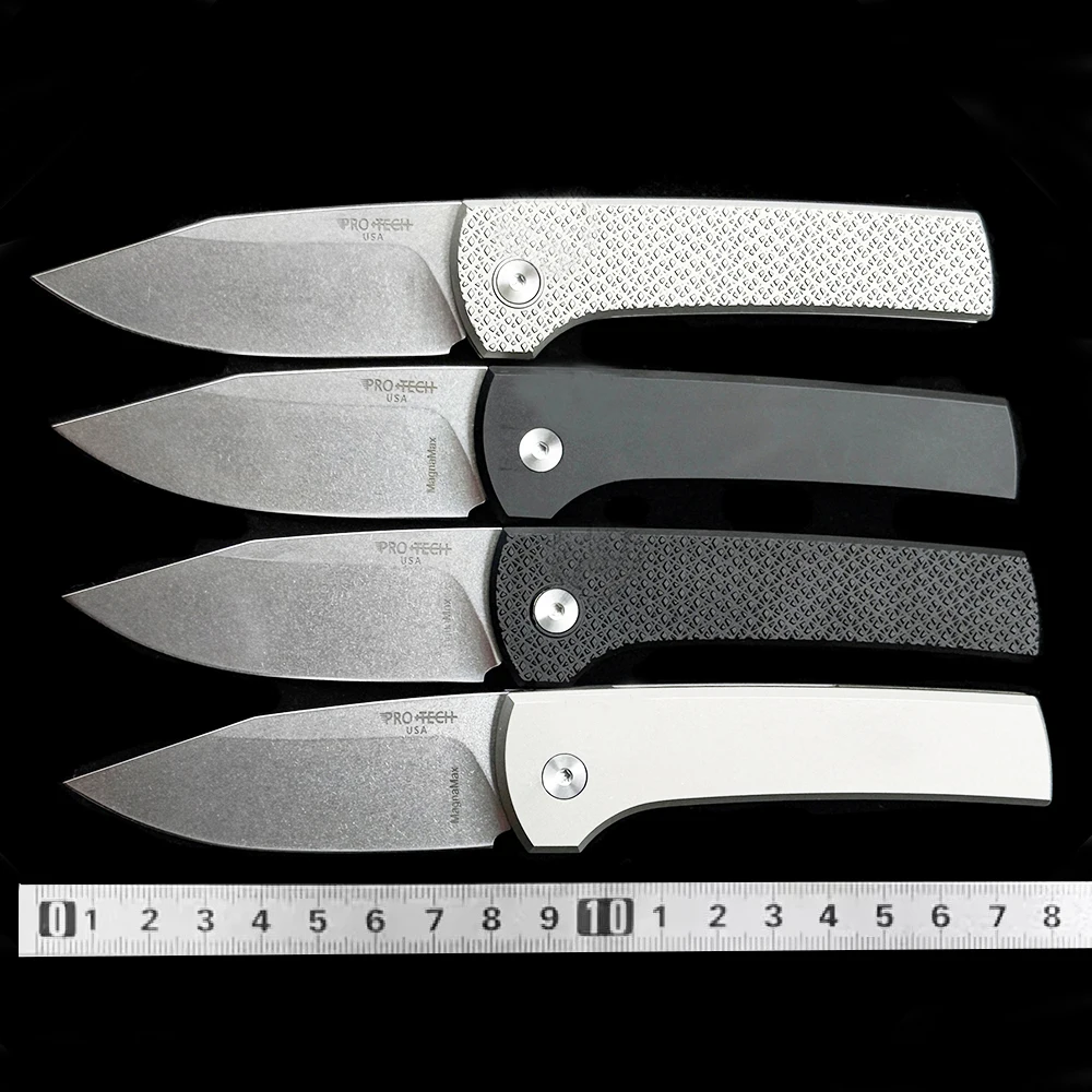 Pro Tech Chavez Scapegoat Compact Folding Knife with Aluminum Handle MagnaMax Blade