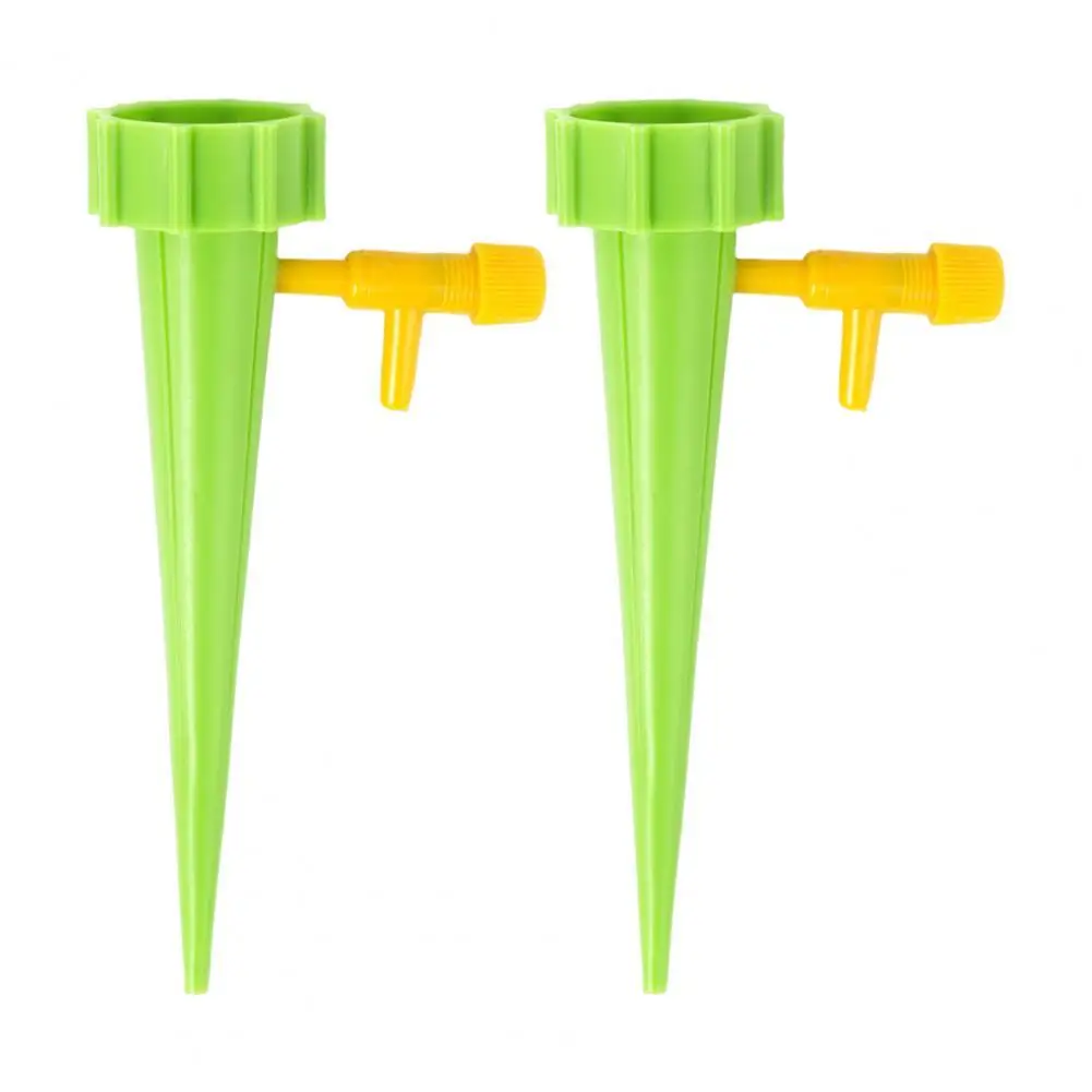 2 pçs sistema de irrigação por gotejamento automático dripper spike kits jardim casa eco-friendly planta flor ferramentas waterer automático
