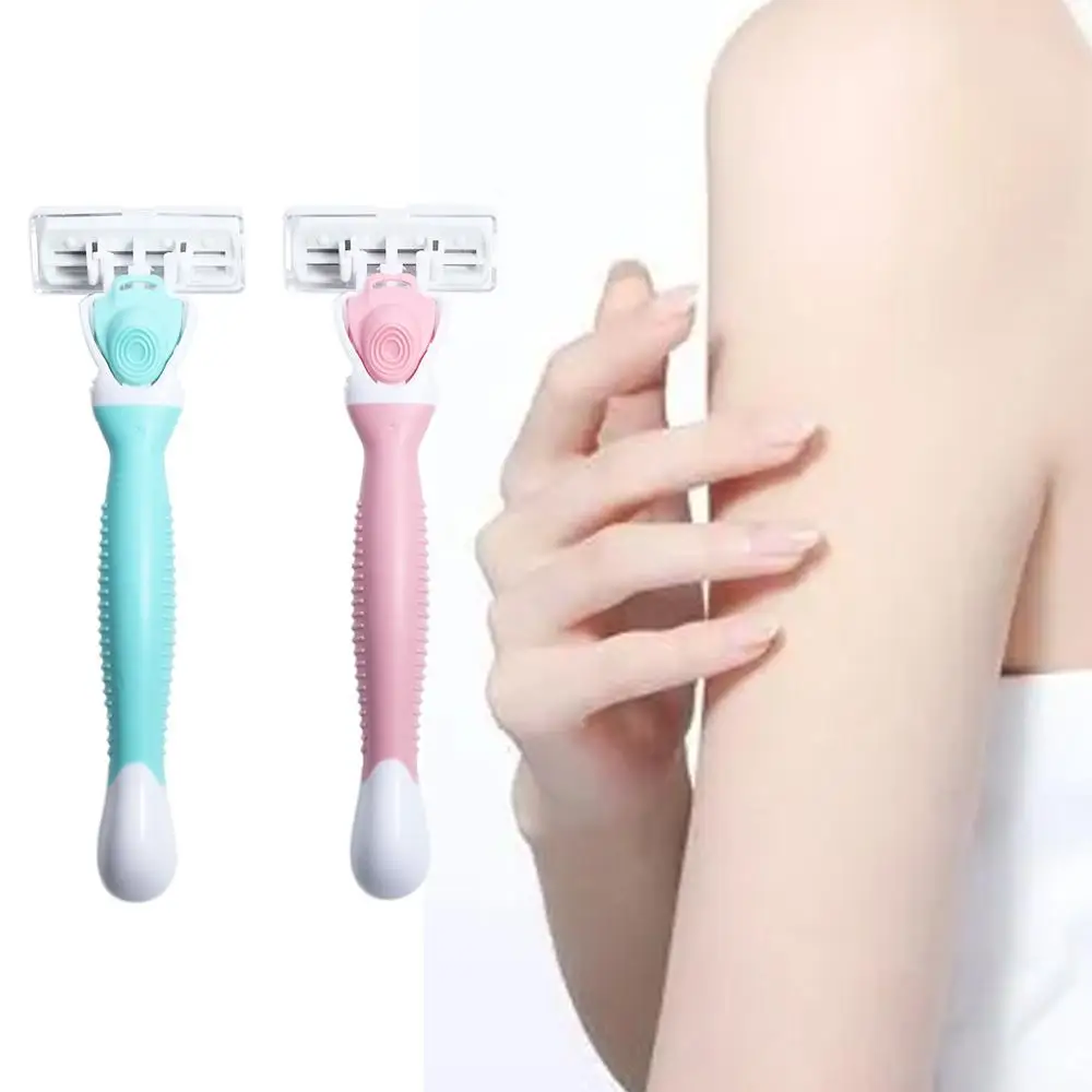 Epilator Tools Stainless Steel Blade Non-Slip Handle Underarm Razor Hair Removal Tools Eyebrow Razor Hair Removal Shaver