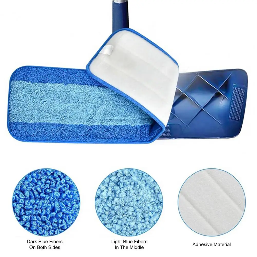 

Набор многоразовых насадок для швабры из микрофибры для различных поверхностей: для уборки твердых полов, ламината, глубокой очистки от пыли, влажной и сухой уборки