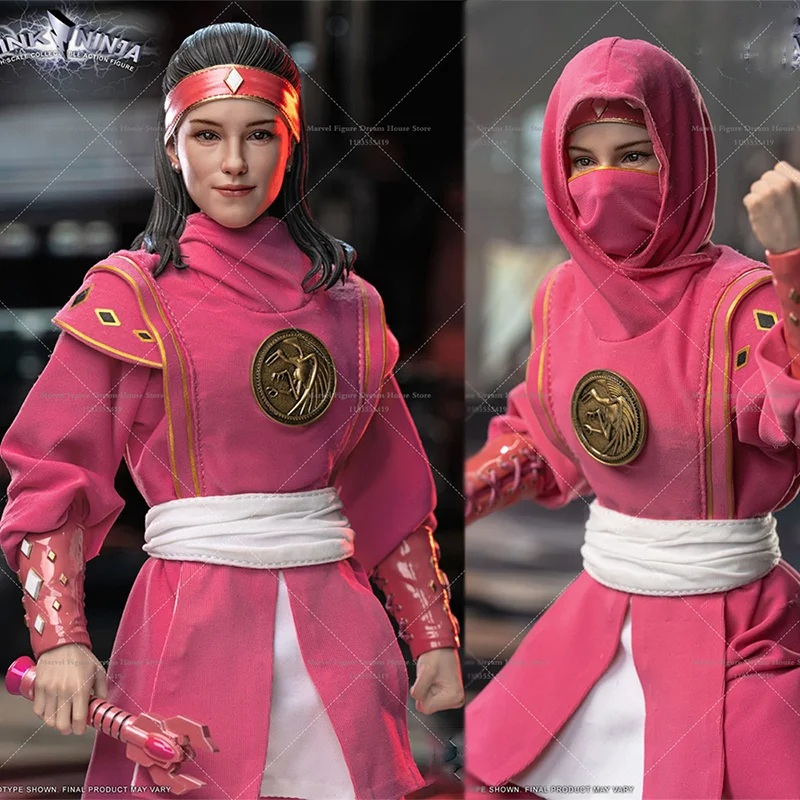 TOYS BATTALION TB018 1/6 Scale Pink Ninja Japanese Samurai Style Skill at Escape 12-inch Full Set Women  Action Figure Soldier