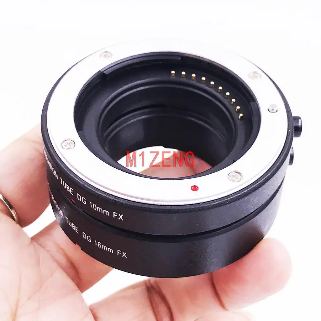 FX 10mm 16mm auto focus macro extension tube ring for Fujifilm x mount xa7 xt4 XE3 XT10 XT30 XH1 X100F X100 XT100  x-pro2 Camera