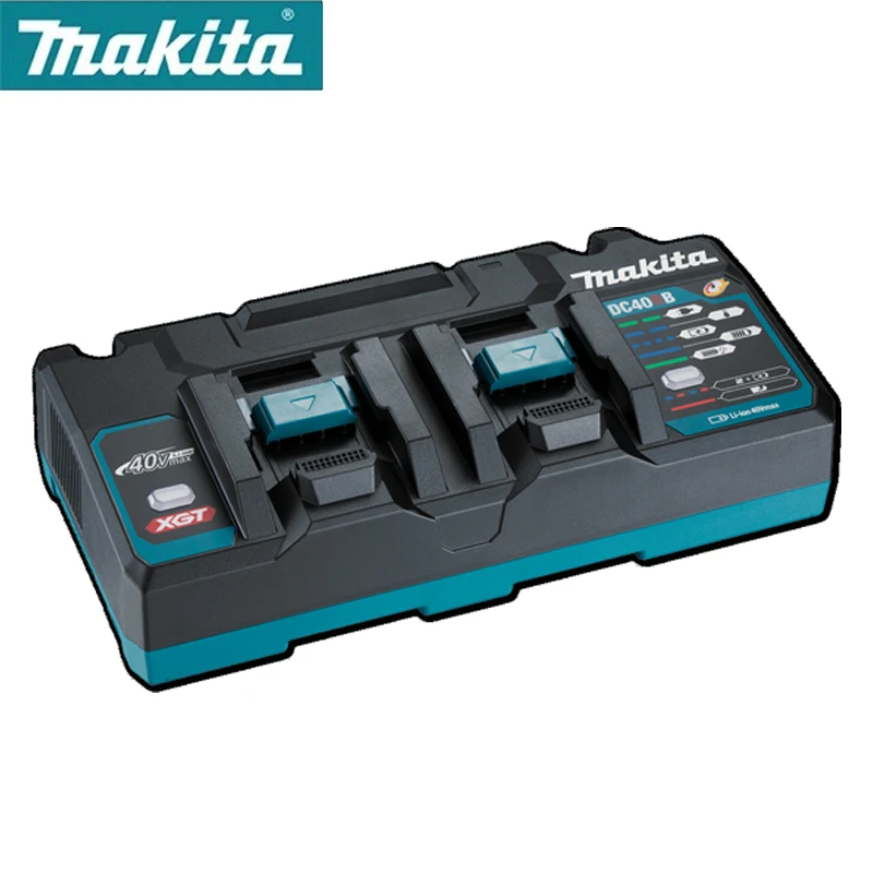 MAKITA DC40RA 40V Max Rapid Optimum Charger DC40RB 40V MAX XGT Dual Port Rapid Optimum Charger For Makita Power Tools DC40RC