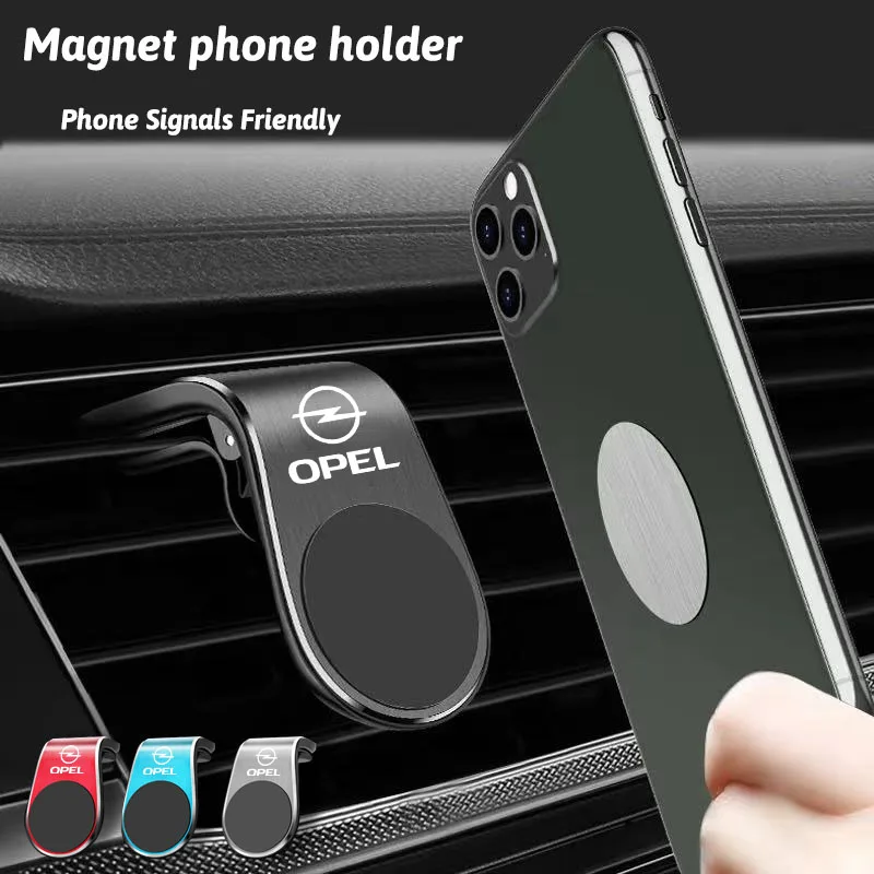 

1Pcs Magnetic Car Phone Holder Metal Stand Accessories For Opel Corsa Astra Insignia Vectra Zafira Meriva Mokka Grandland Vivaro