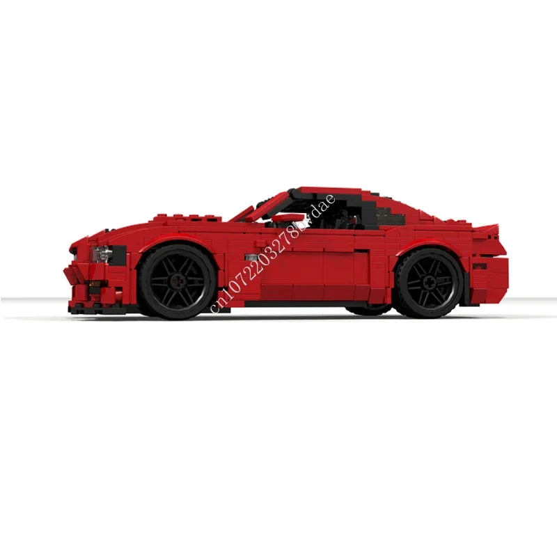 قوالب بناء نموذج MOC-Super Sportscar للأطفال ، أبطال السرعة ، محرك 3V8 ، GT ، الطوب ، DIY ، التجميع الإبداعي ، اللعب ، الهدايا ،