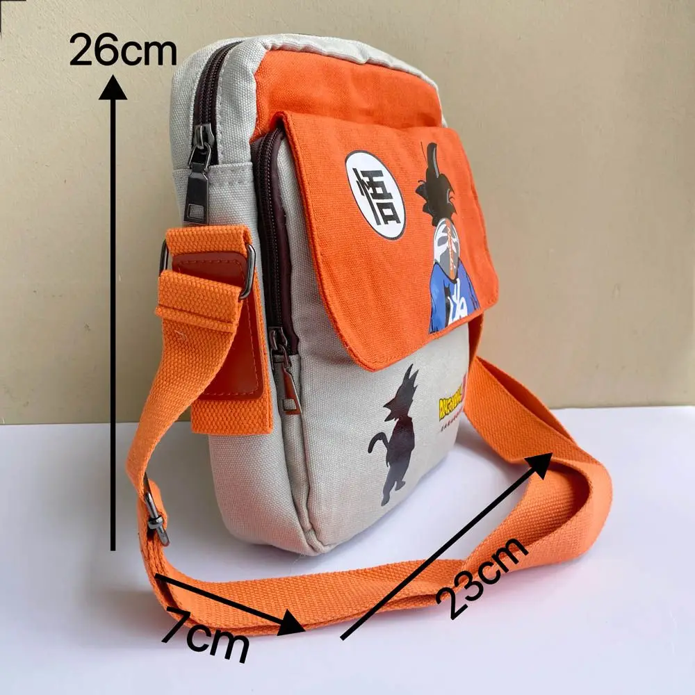 Dragon Ball cartoon single-shoulder crossbody bag personality ACG student lightweight storage bag anime merchandise wholesale view 6