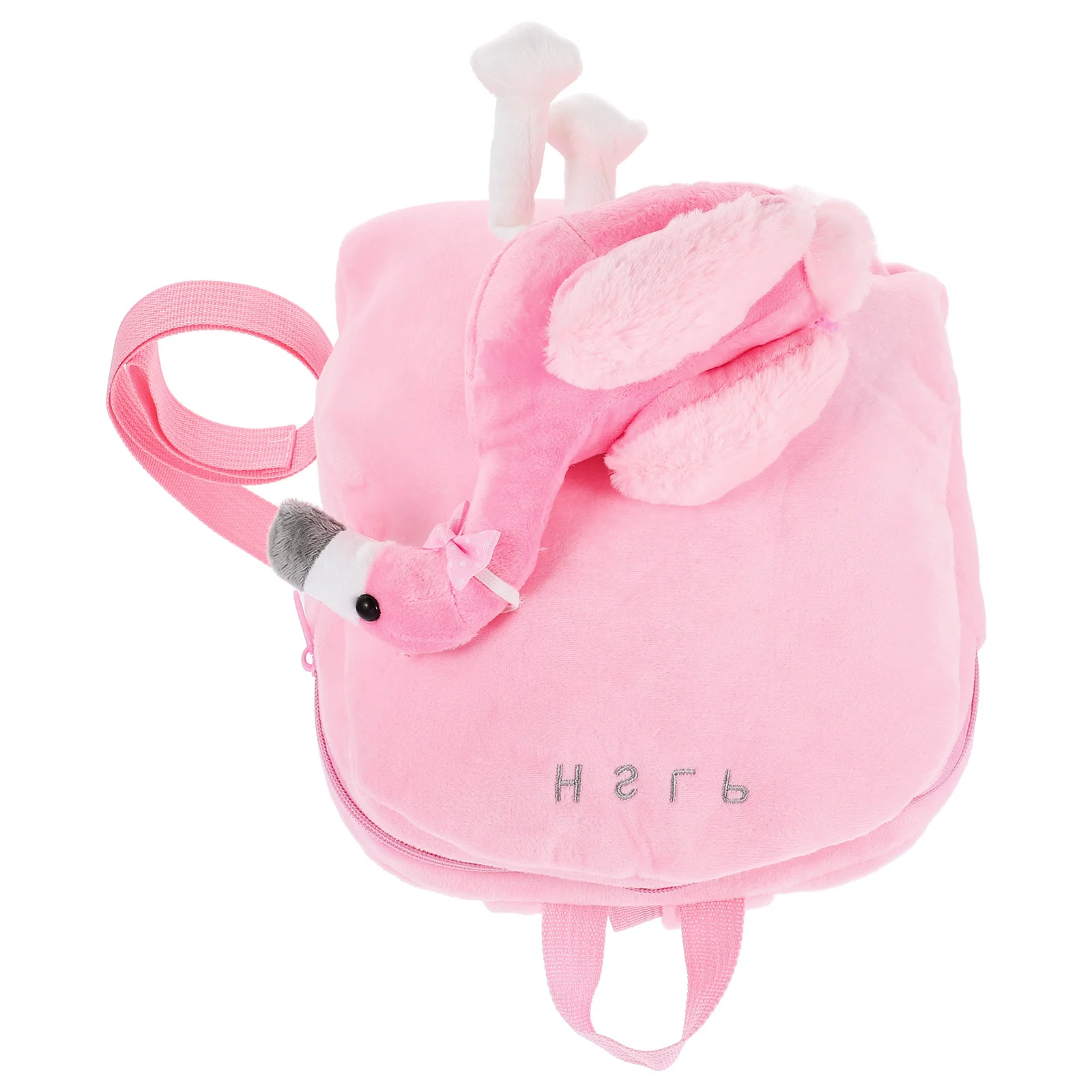 

Kids Flamingo Toddler Backpack Detachable Stuffed Animal Kindergarten Snack Bag Preschool Pink Toddler Backpack