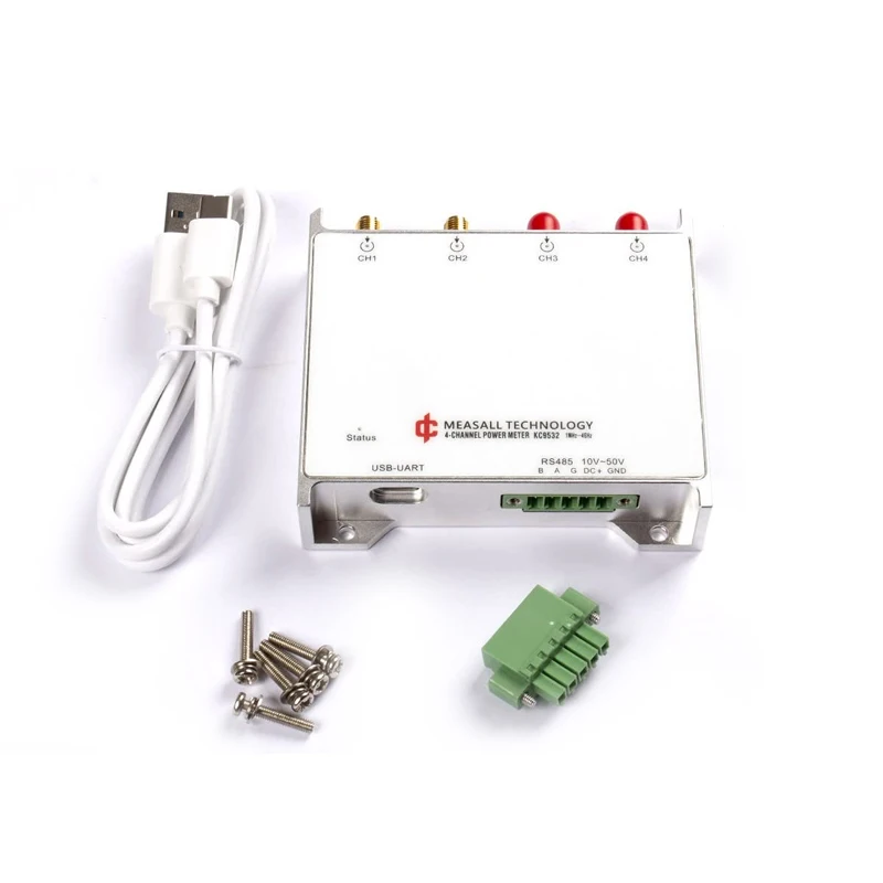 

KC9532 1MHz-4GHz Power Meter Power Sensor 4-Channel Simultaneous Sampling for Microwave Power