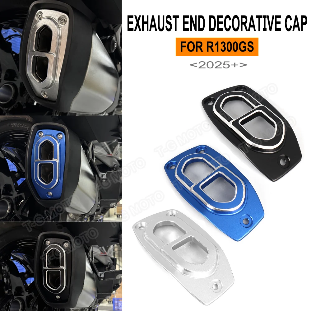 

Aluminum Alloy Decorative Cover For BMW R1300RT R 1300 RT Modification Exhaust Pipe Tail Cap Heat Protection Cover Accessories