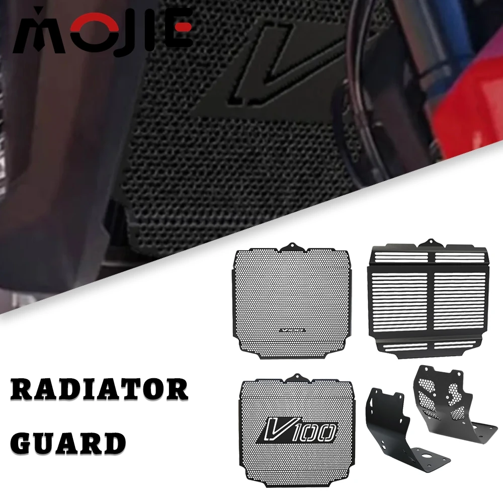 

2025 2026 для Moto Guzzi Stelvio 1000, решетка радиатора мотоцикла, защитная крышка V100 Mandello S V 100 Stelvio 2023 2024