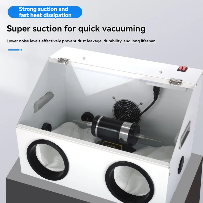 Polishing Carving Dust-proof Box Polishing Machine Polishing Rust Removal Small Cloth Wheel Machine Dust-proof Cover