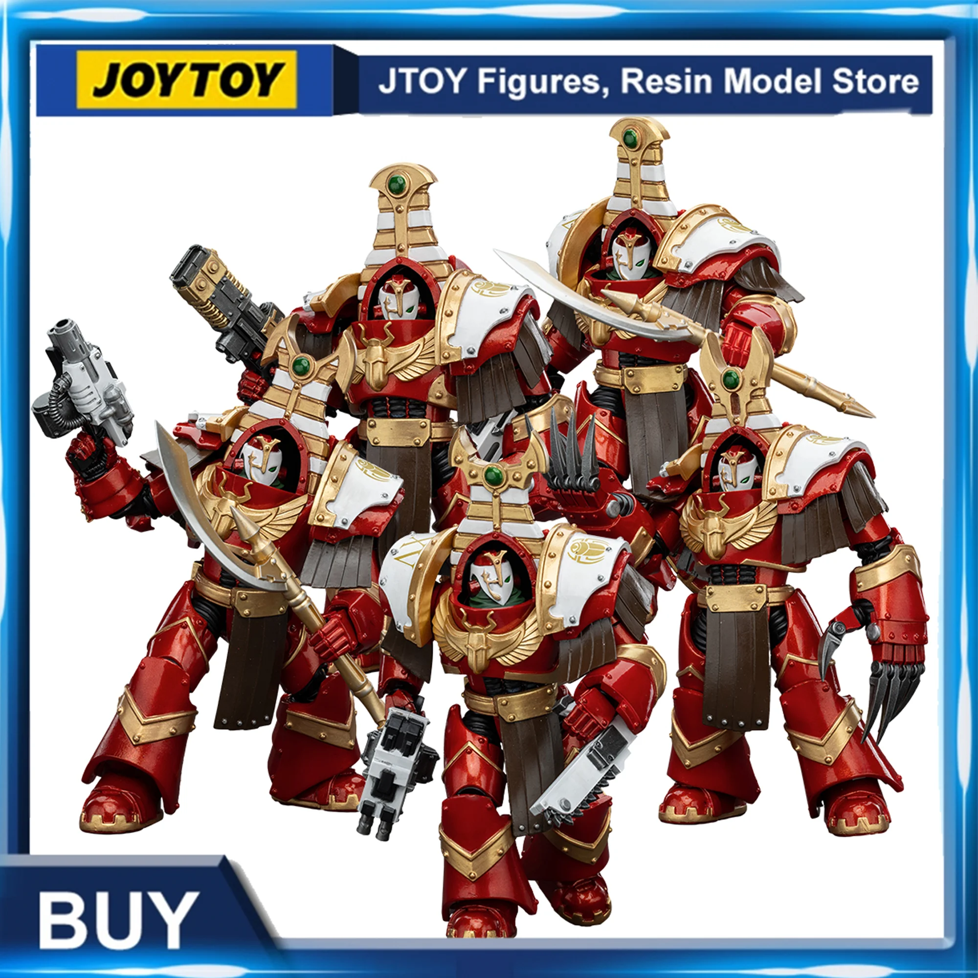 

[IN STOCK] JOYTOY Warhammer 30K 1/18 Action Figure Thousand Sons Sekhmet Terminator Cabal Anime Model Toys Gift