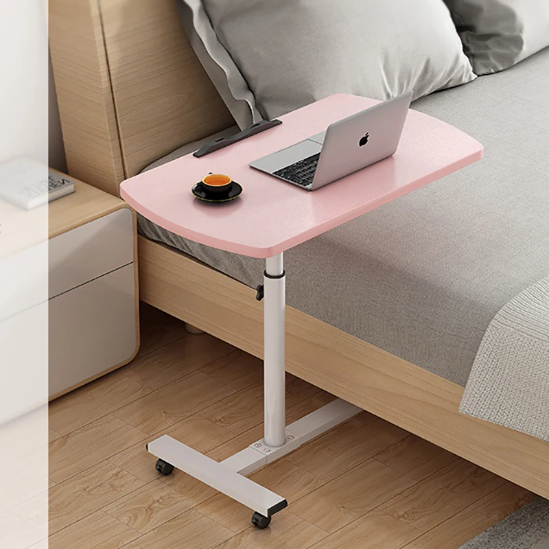 Mobile Lift Folding Computer Desk Study Table Height Adjustable Computer Desk Lap Bed Tray Scrivania Standing Furniture Bed Desk