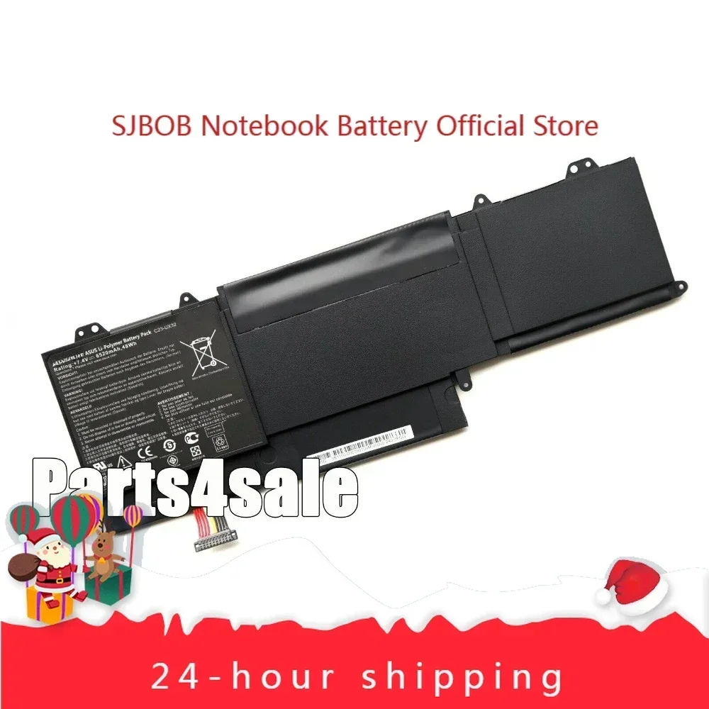 2025 New Genuine C23-UX32 Battery for ASUS VivoBook U38N Zenbook UX32A UX32V UX32VD Laptop battery