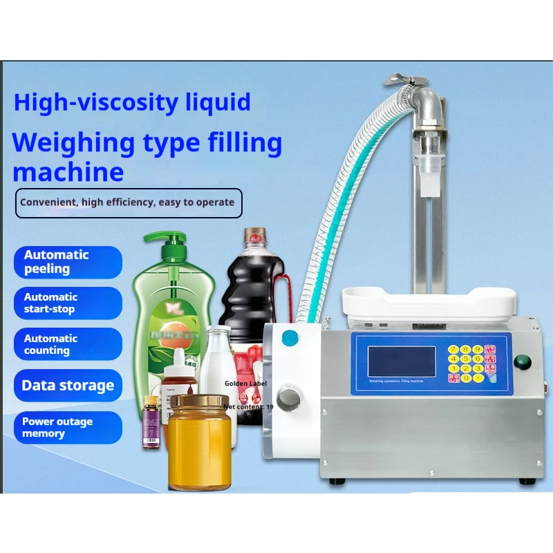 CSY-L15 Flow Wegen Type Volledig Automatische Doseren Vulmachine Honing Sesam Saus Eetbare Olie Lijm Viskeuze Vloeistof