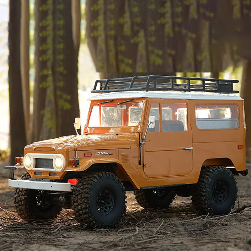 FMS 1 10 Toyota FJ40 RC Crawler 4 Wheel Drive Off Road Electric Remote Control Hobby Model Realistic Hard Shell Car Vehicle Gift