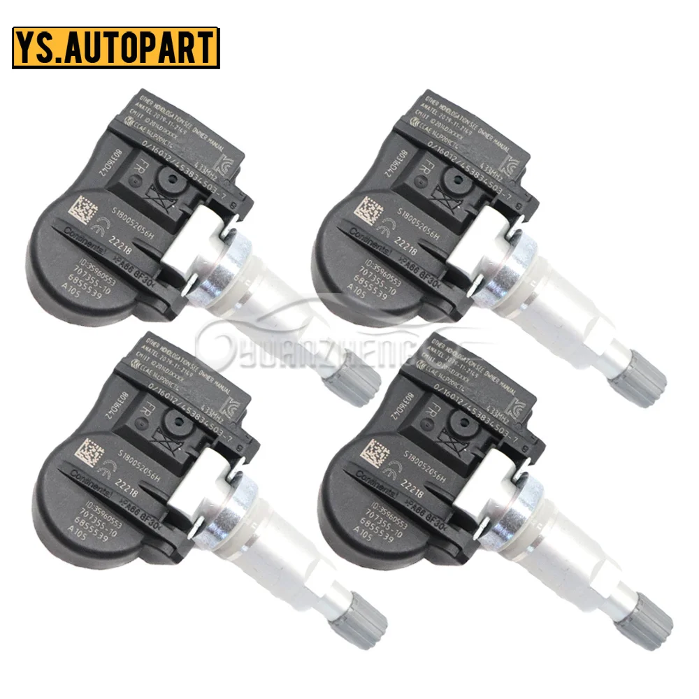 36106856209 Car TPMS Tire Tyre Pressure Monitoring System Sensor For BMW 3-Series F30 F31 F34 2012-2020 433MHz 6855539