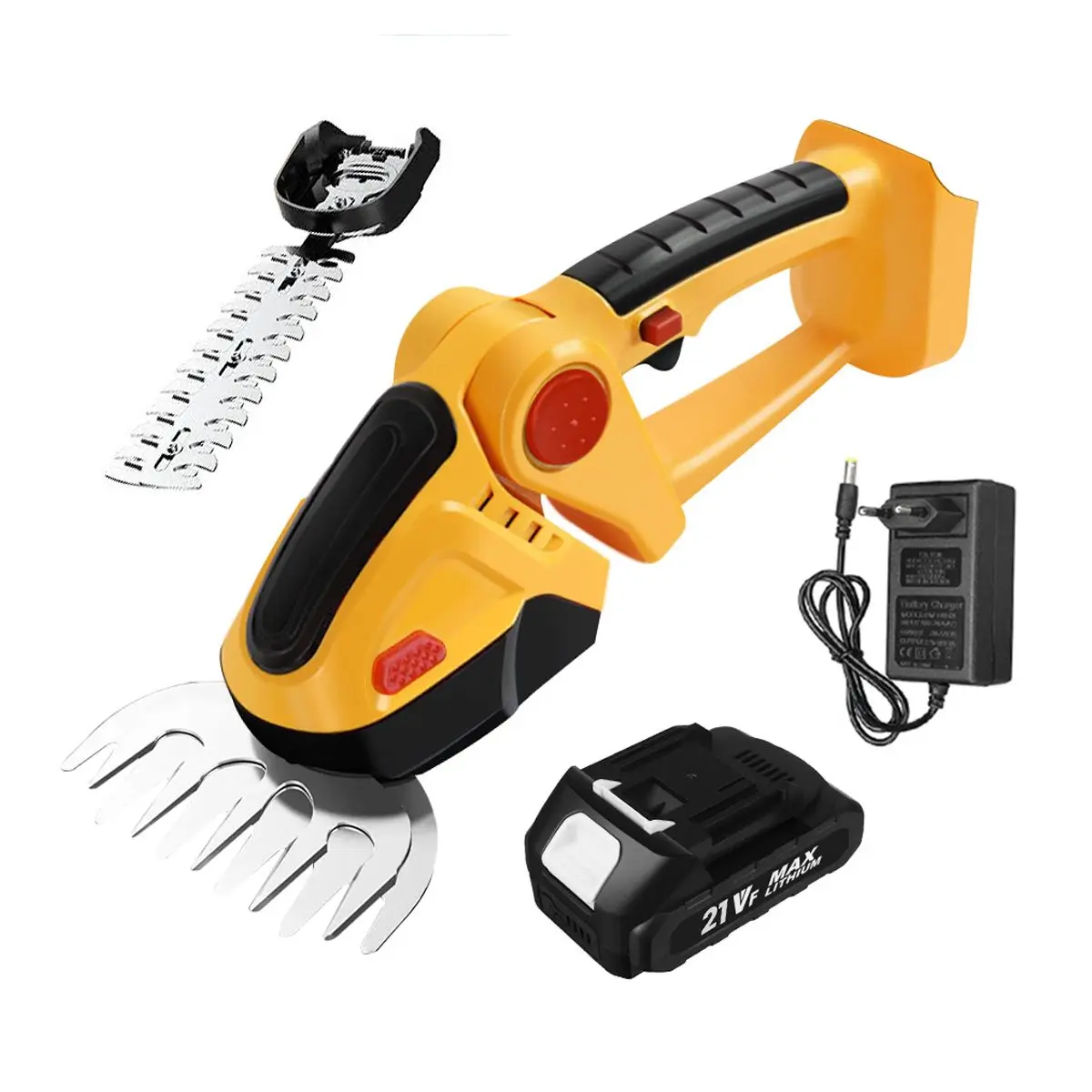 Cortacésped inalámbrico 2 en 1, cortadora de setos SK5 de 20000rpm, herramienta eléctrica de jardín recargable para batería Makita de 18V