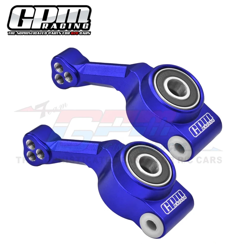 GPM Metal Aluminum Alloy Rear Stub Axle Carriers 1952 For Traxxas 1/10 Nitro Rustler Hoss Stampede Slash Ultimate 4X4 VXL RC Car