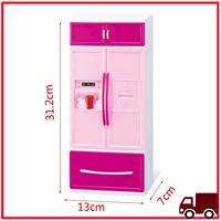 Highly Recommended Simulation Kitchen Cabinets Set Children Pretend Play Cooking Tools Mini Tableware Sets Toys Girls Dollhouse