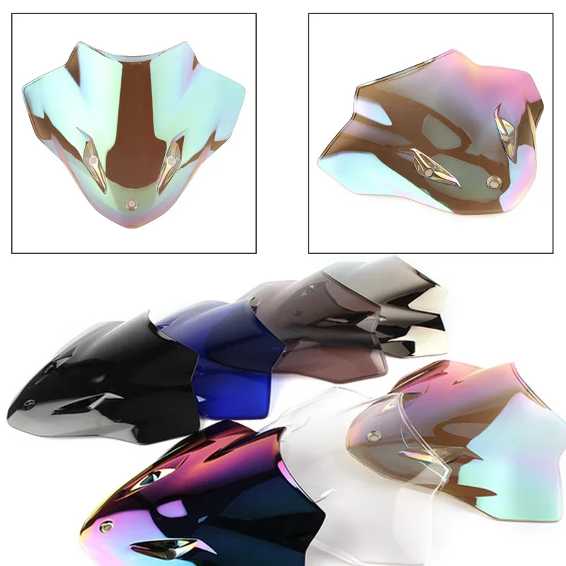 

Suitable for BMW S1000 S 1000 R 2014-2016 2017 2018 Double Bubble Windshield Motorcycle Accessories fairing deflector