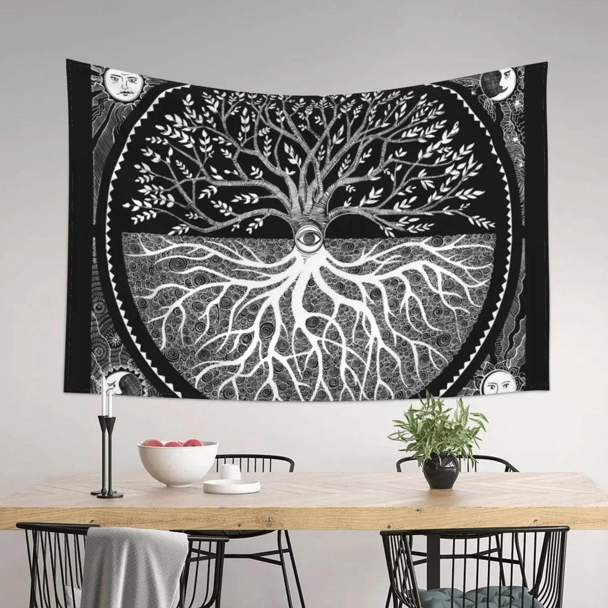 

Druid Tree of LIfe Tapestry Room Decor Cute Home Decorations Aesthetic Wallpapers Home Decor Tapestry