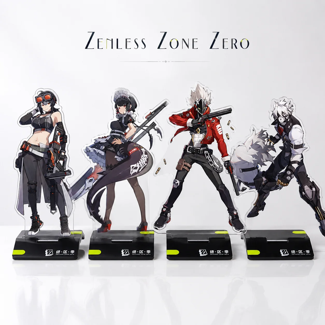 Support en acrylique Zenless Zone Zero, figurines Ellen, Joe, Rina, Grace, Billy Von Lycaon, ornement de bureau, objet de collection anime, porte-clés