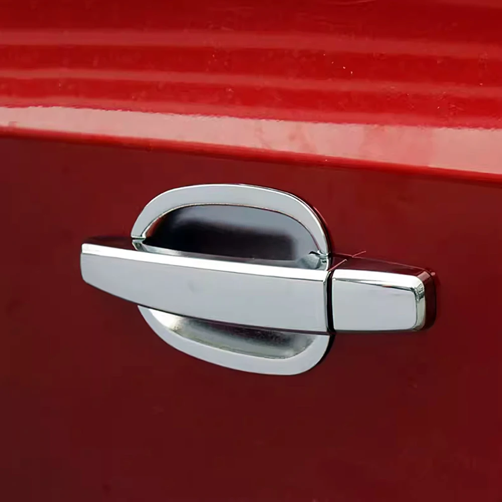 For Chevy Chevrolet Trax / Tracker 2013 2014 2015 Chrome Door Handle Covers & Door Bowl Covers Car Decorate For Holden Trax