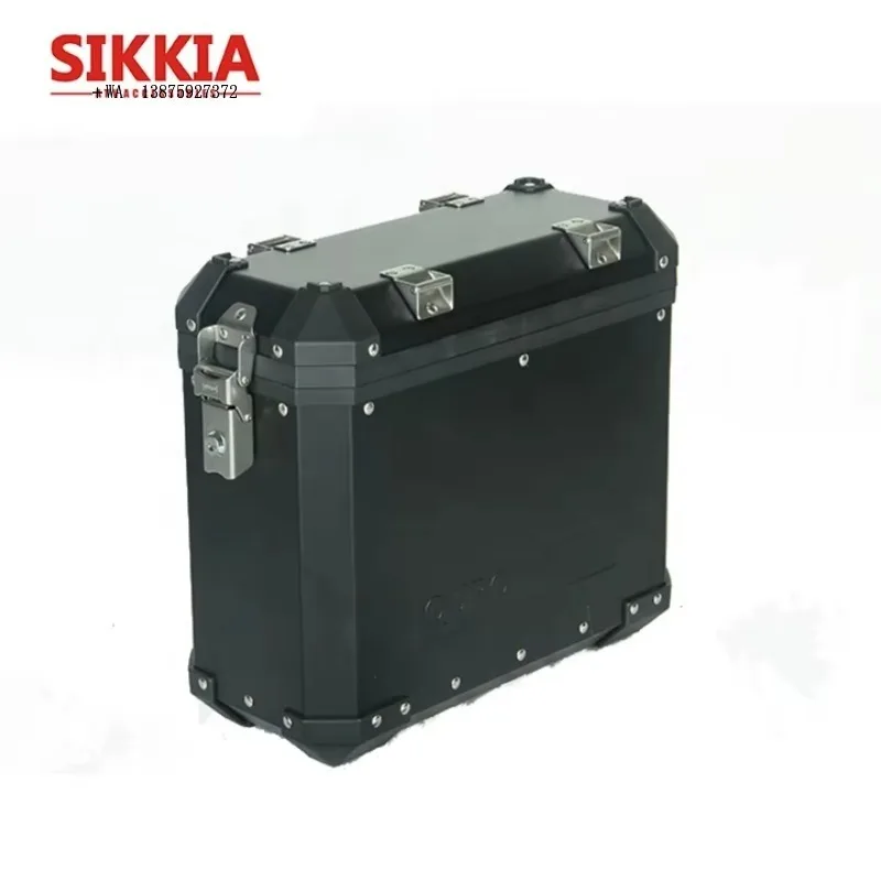 Motorcycle Top case Aluminum Pannier Bag Outdoor