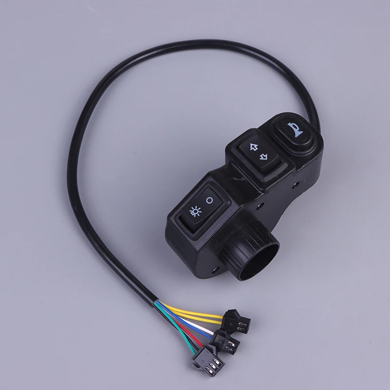 DC12V 3 In1 Motorcycle Switch Quad Headlights Turn Signal Horn ON/OFF Button For Bike Scooter Electric Vehicle Moto Handlebar