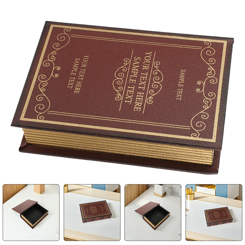 

Vintage Simulation Decorative Ornament Lightweight European Faux For Home Office Hotel Living Room Coffee Table Book Prop