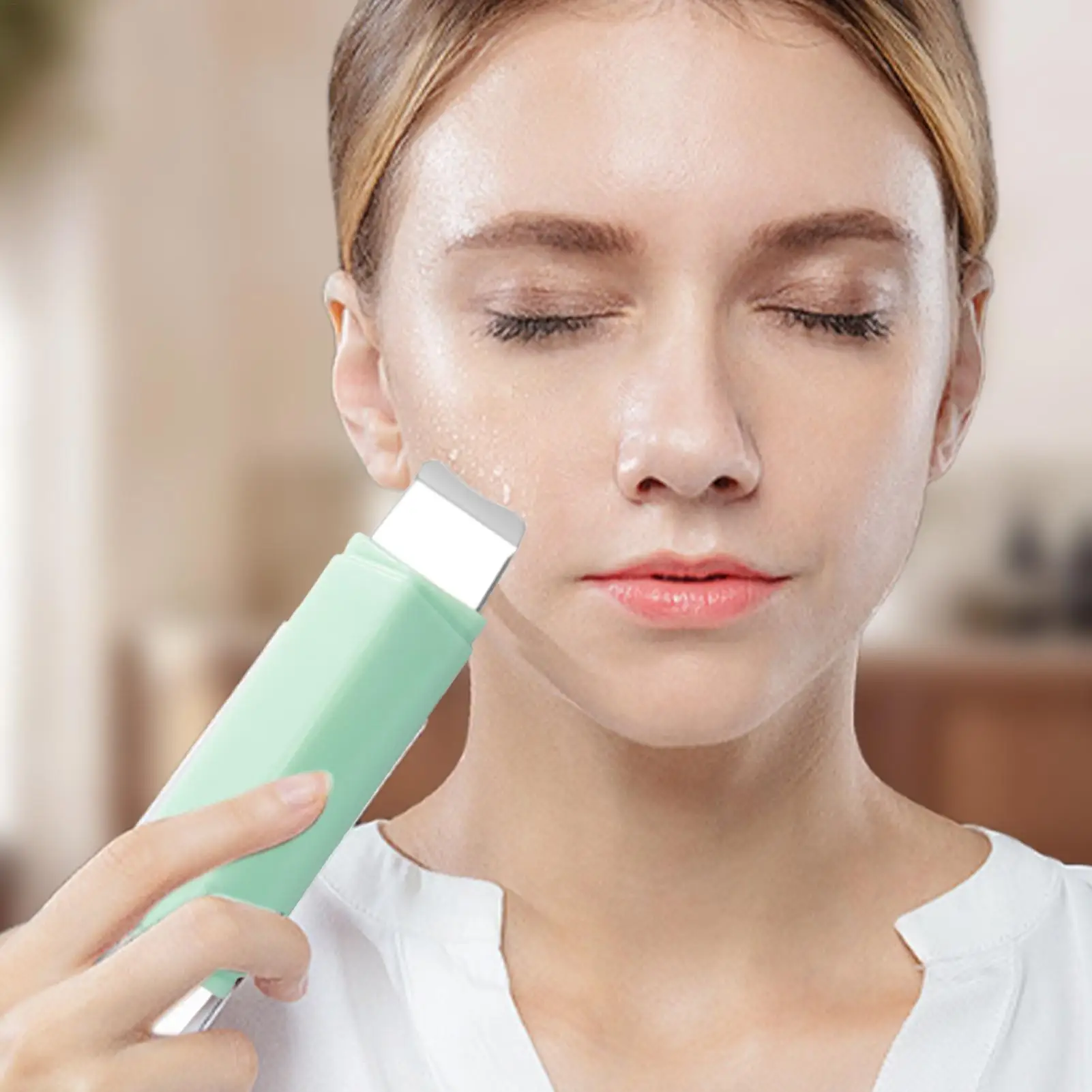 Spatule pour le visage, extracteur de pores Double face, spatule faciale en acier inoxydable pour femmes et filles, Spa, soins quotidiens, toilettage personnel, beauté