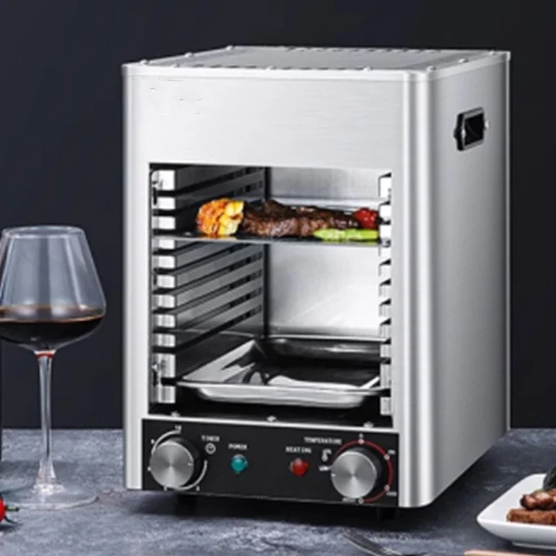 Ultra High Temperature Steak Oven Commercial Electric Grill Steak Machine Home Smokeless Face Stove Automatic