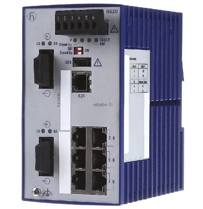 New RS20-0800M2M2SDAEHC Ethernet Switch HIRSCHMANN I/O communication module in industrial with good price